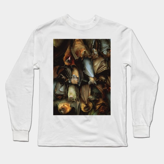 Bats Long Sleeve T-Shirt by MaxencePierrard